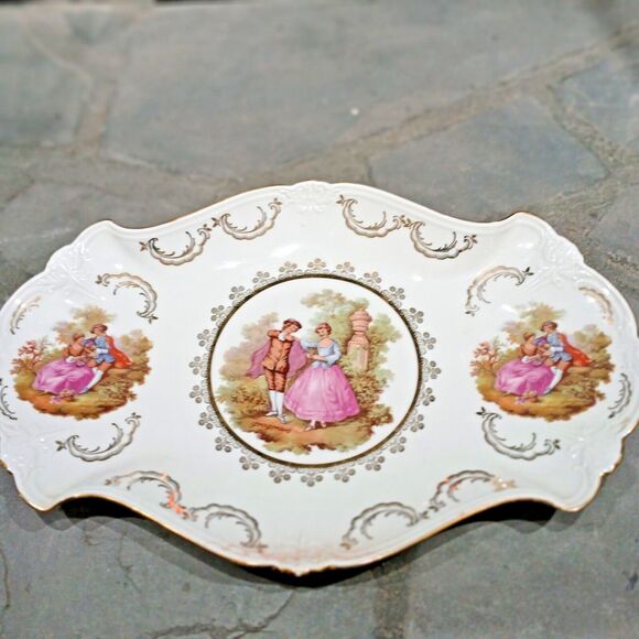 Gloria Bayreuth Made in Germany Fine Porcelain Serving Tray - Picture 1 of 3